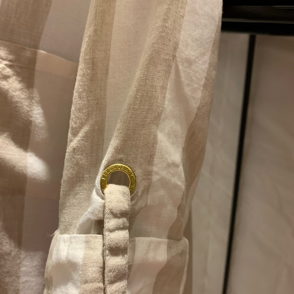 Ellen Tracy Linen Blouse - Picture 4 of 9
